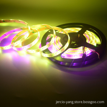JERCIO, SK6812 built-in IC, phantom color 5050RGB lamp bar, double signal transmission, drop glue waterproof